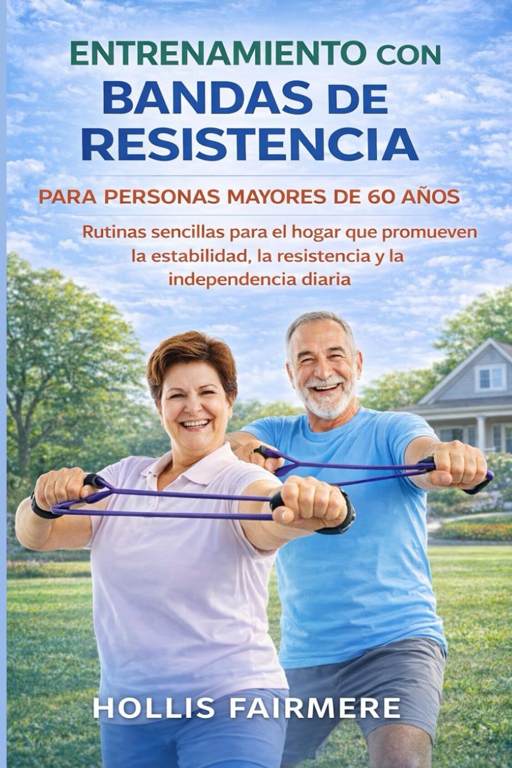 ENTRENAMIENTO CON BANDAS DE RESISTENCIA PARA PERSONAS MAYORES DE 60 AÑOS: Rutinas sencillas para el hogar que promueven la estabilidad, la resistencia y la independencia diaria