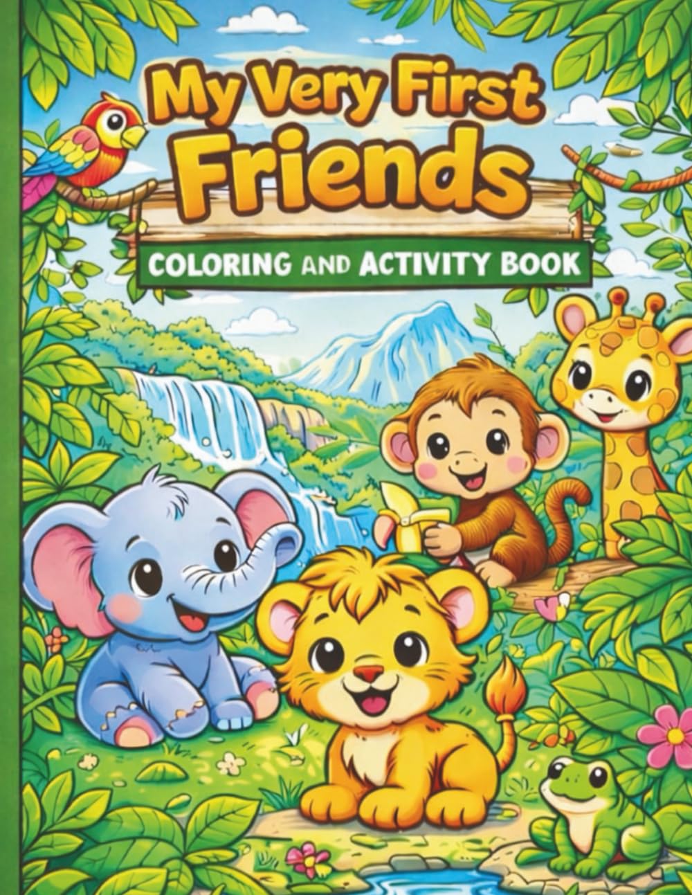 My Very First Friends Coloring and Activity Book
