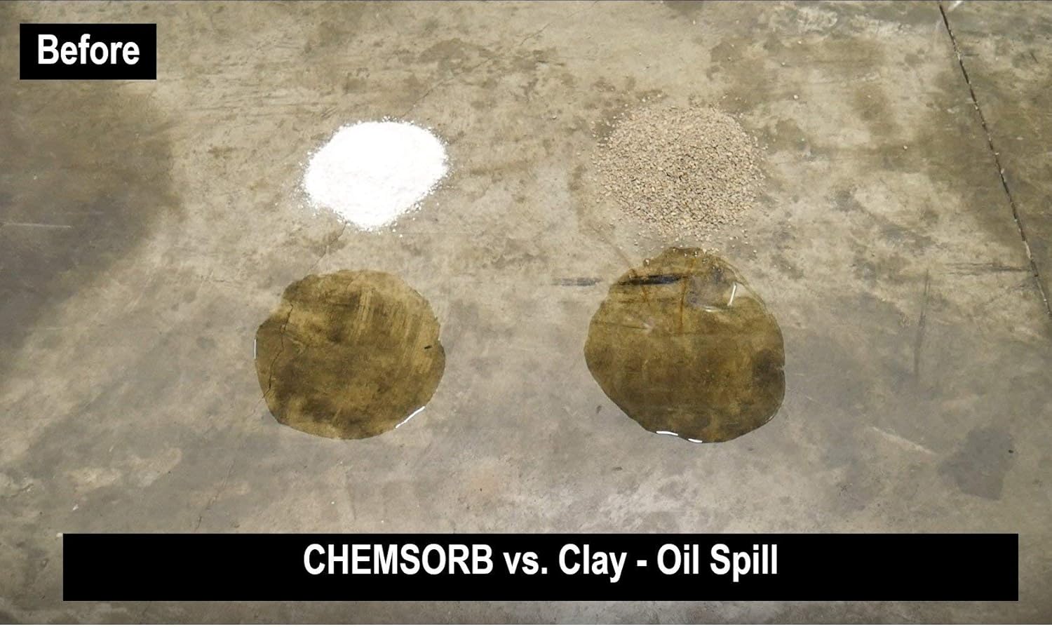 Chemsorb GA - General Absorbent - 5 Gal. Bag, SP30GA-L5B, Universal Absorbent, Light Weight Spill Response. Silica Free, Absorb: Oil, Grease, Chemicals, Solvents, Diesel Fuel, White: Tools & Home Improvement
