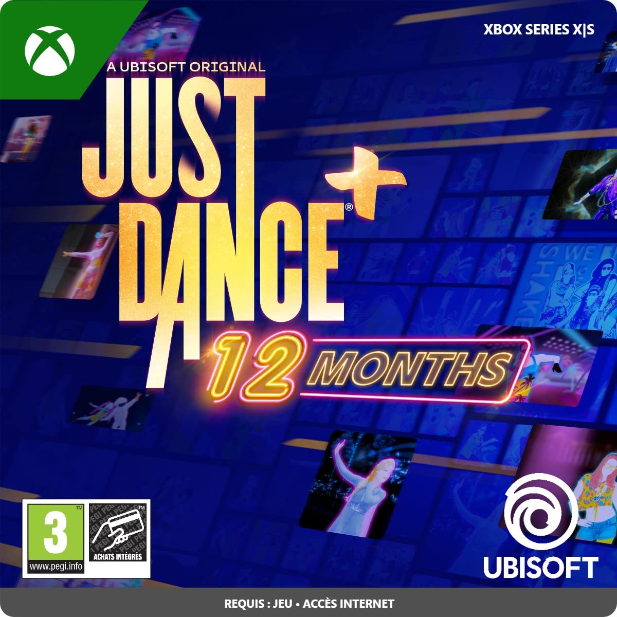 Just Dance Plus 12 Month Pass | Xbox Series X|S – Code jeu à télécharger