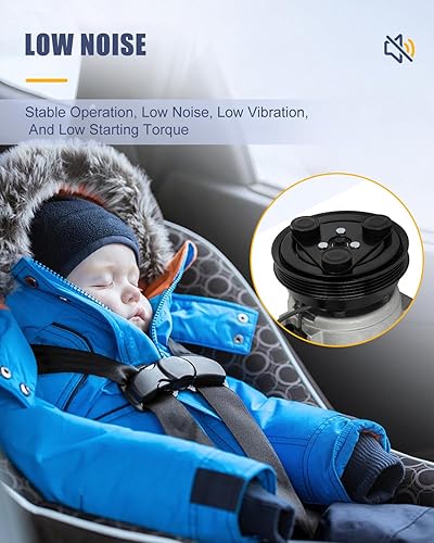 Miniatura 6 de OCPTY Compresor de CA para Hyundai Accent 1.6L 9770125100