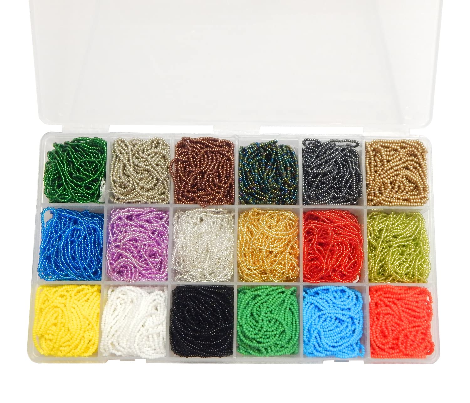 4500 Perline Rocailles Da 2 Mm, Preciosa Ornela Ceca, 11/0, Su Più Fili - Foto 6