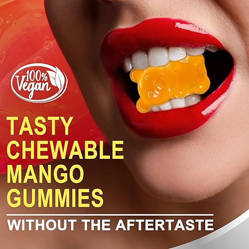 Miniatura 6 de Gomitas de hierro sin azúcar de 18 mg para mujeres y hombres, suplemento de bisglicinato de hierro con vitamina C, cúrcuma y folato, constructor de