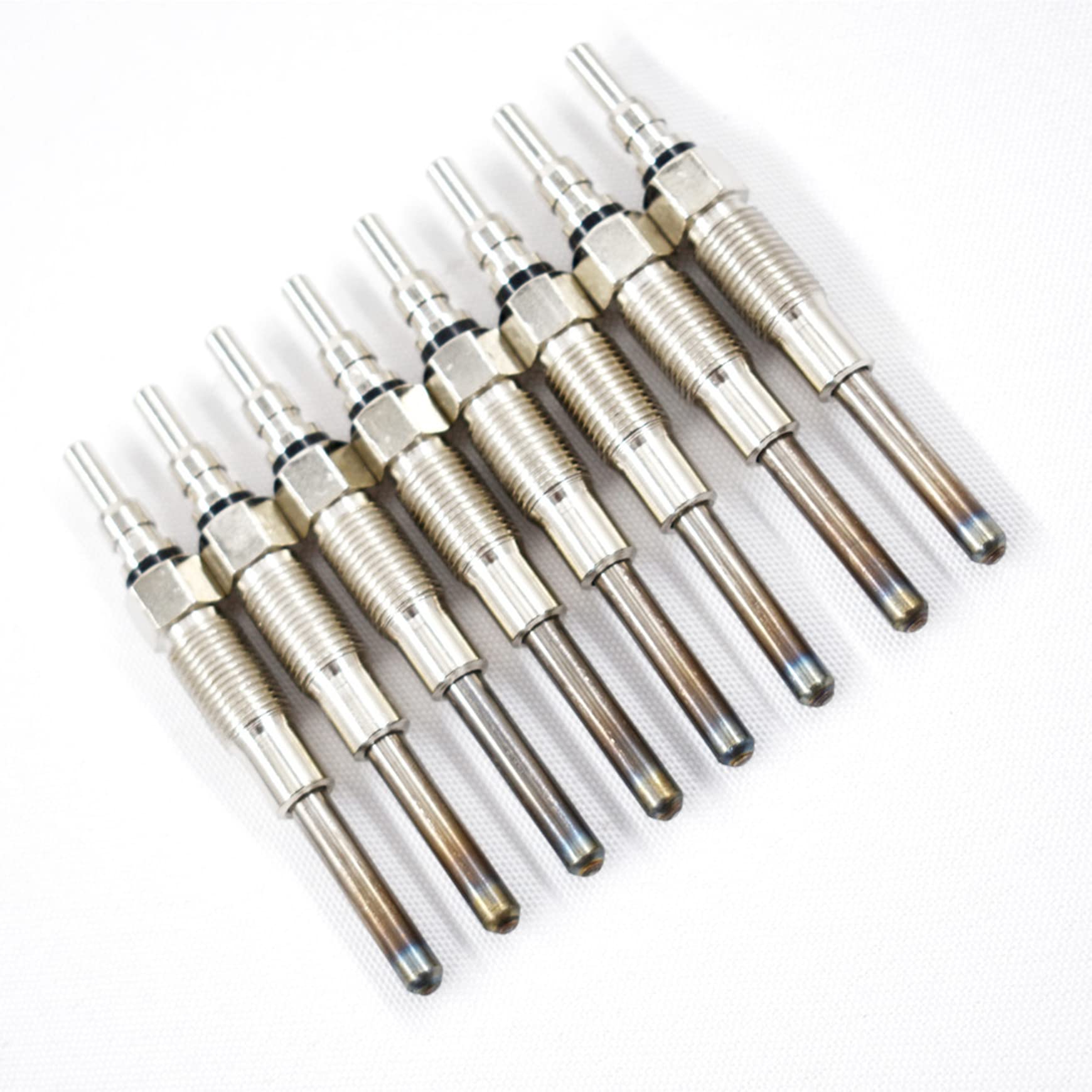 Silscvtt 8Pcs Diesel Glow Plug E2TZ12A342A Replacement for Ford F250 F350 E-350 E-250 7.3L