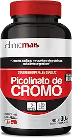 Capsulas Picolinato De Cromo 60 Cáp., ClinicMais