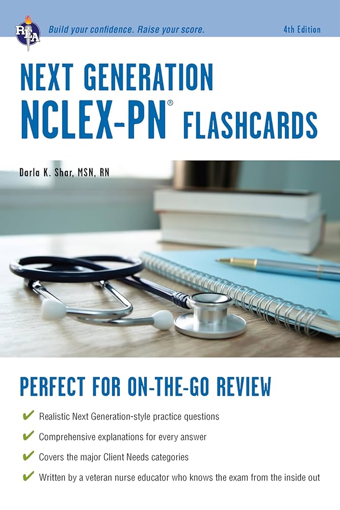 Next Generation NCLEX-PN Flashcard Book, 2025-2026 (Nursing