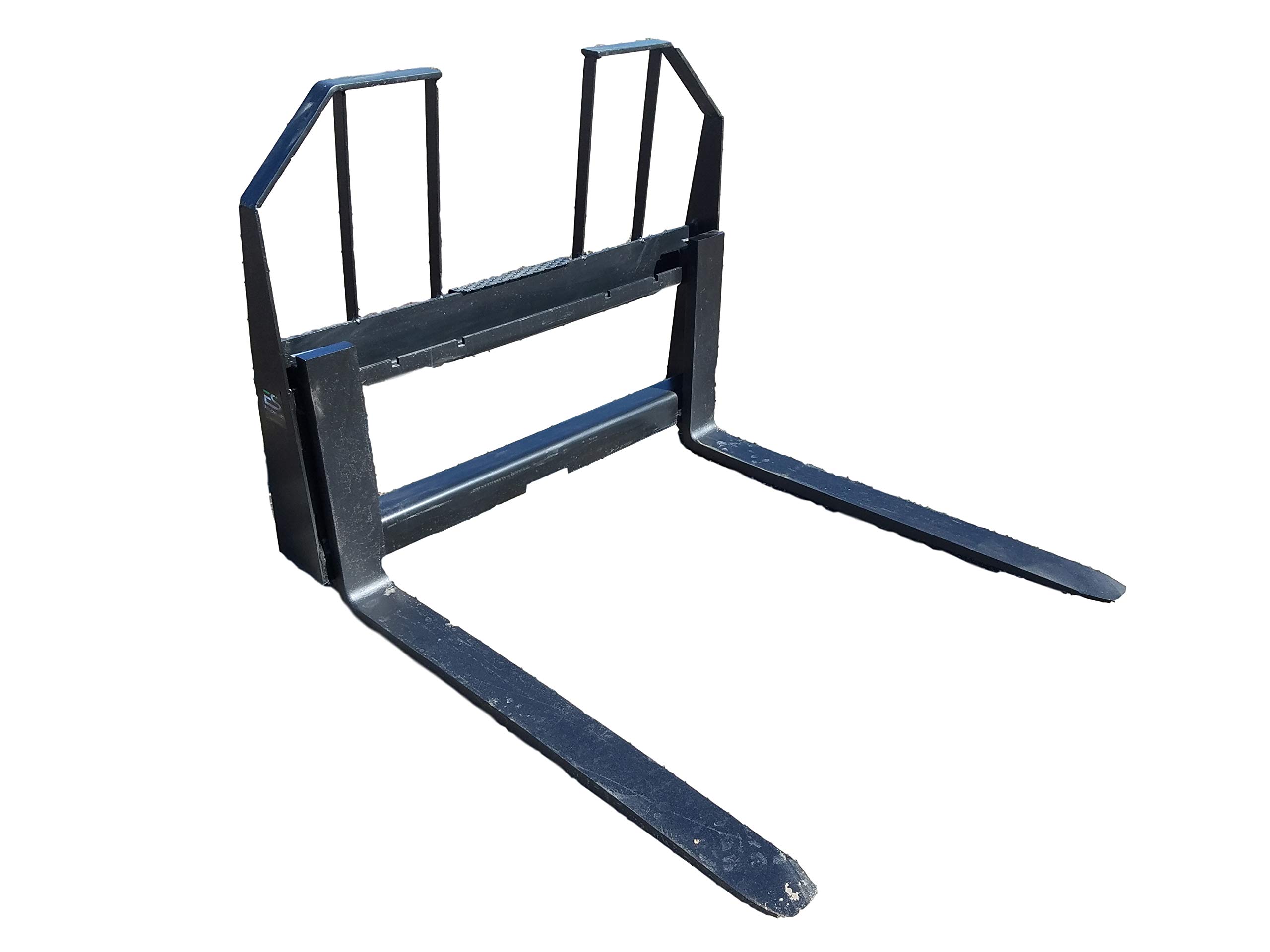 ES 42" Walk Through Pallet Forks Skid Steer Tractor Quick Attach