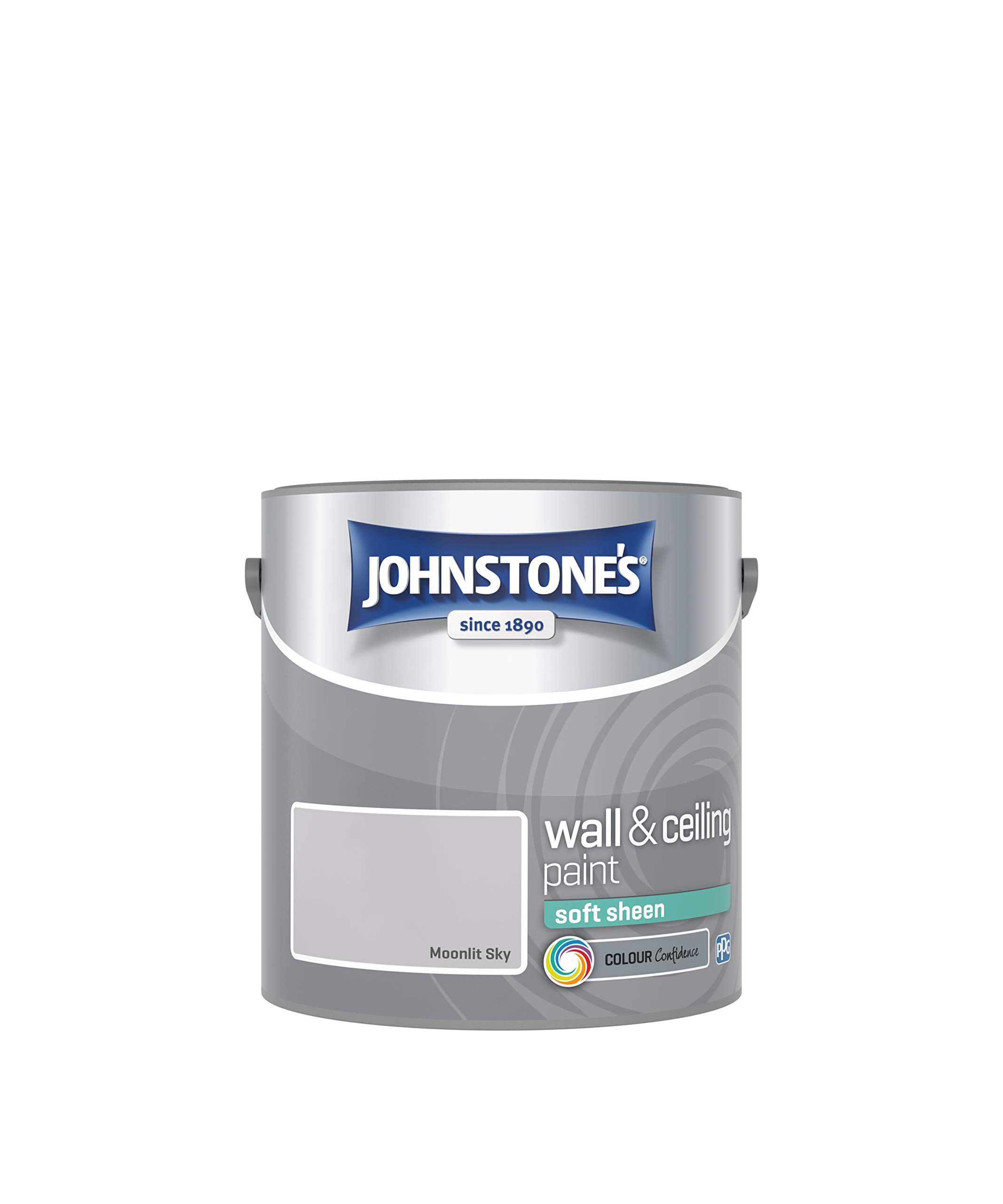 Johnstone's Walls & Ceilings Soft Sheen Paint 2.5L Moonlit Sky