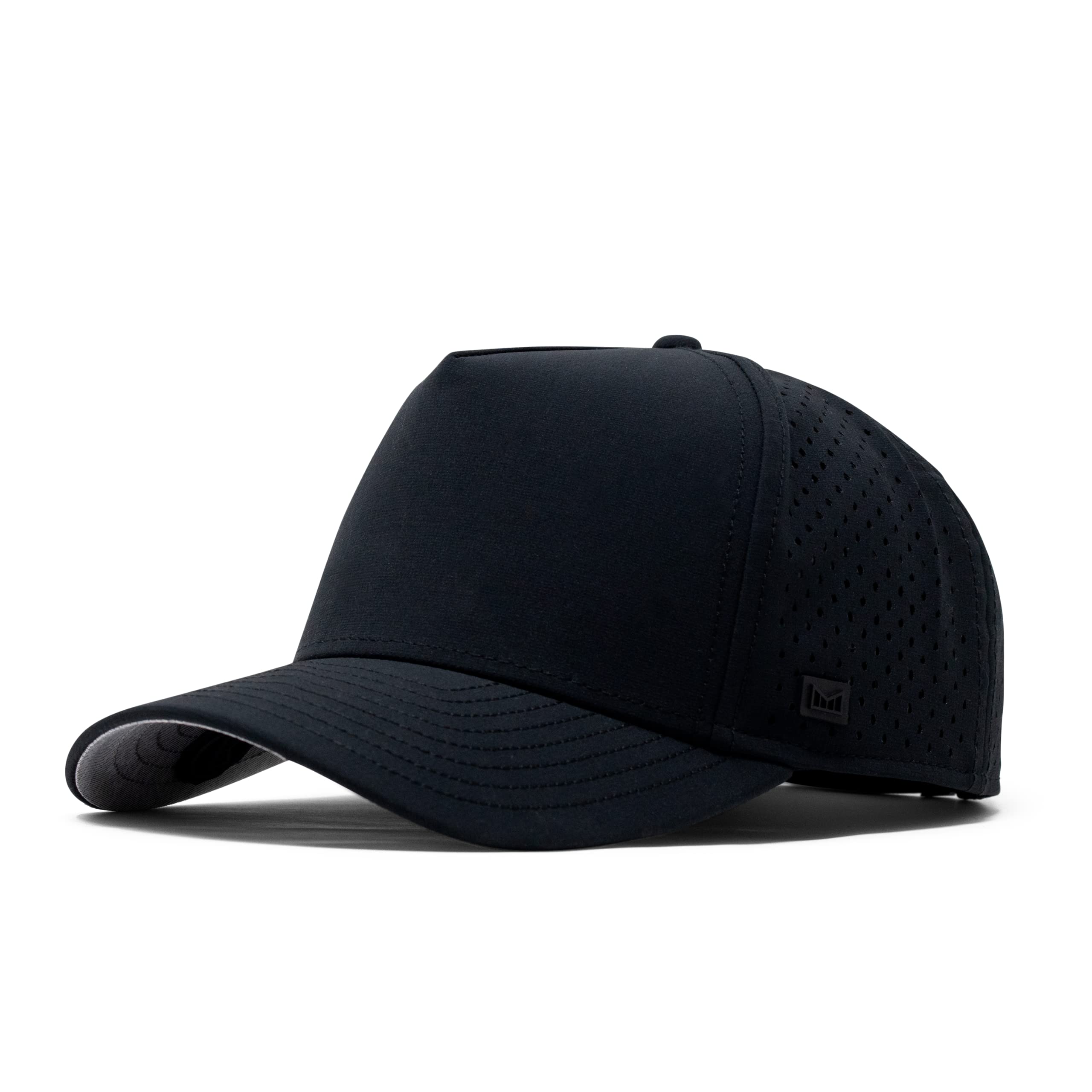 melin Odysea Stacked Hydro, Snapback Hats, Water-Resistant Baseball Caps for Men & Women, Golf, Running, or Workout Hat