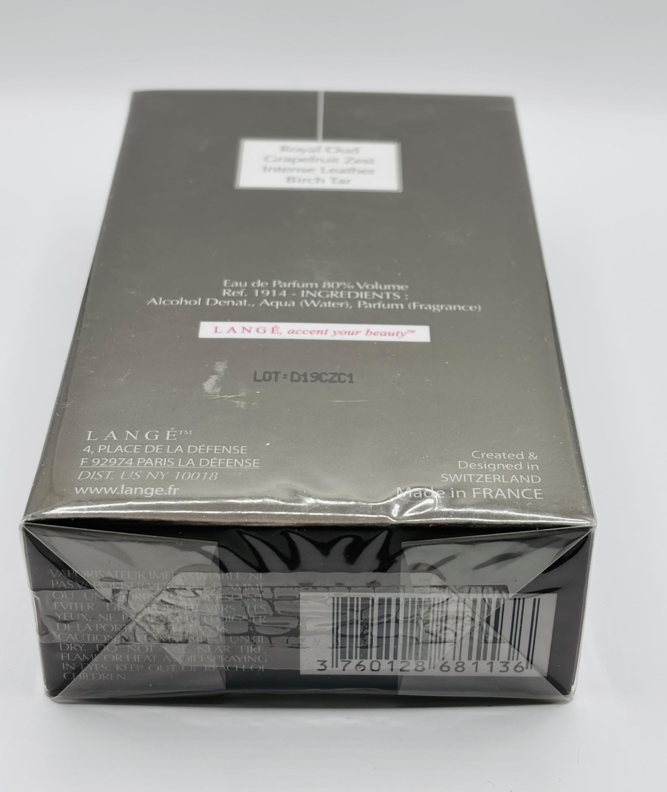 Langé Paris Orient Treasure Eau de Parfum 100ml
