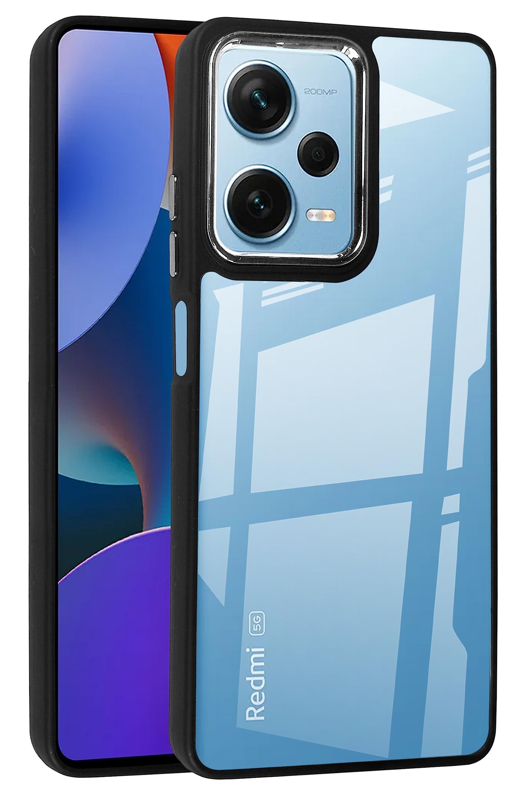 amazon basics Back Case Cover For Redmi Note 12 Pro Plus 5G (Metal, Polycarbonate_Black) (B0C69FM7SH) Amazon Price History, Amazon Price Tracker
