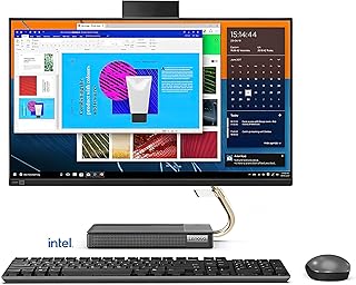 Lenovo IdeaCentre 5i 23.8" FHD Touchscreen All-in-One Desktop Computer - 11th Gen Intel Core i7-11700 8-Core 4.9 GHz, 8GB RAM, 256GB SSD + 2TB HDD, Intel UHD Graphics 750, FHD Webcam, Windows 11 Home