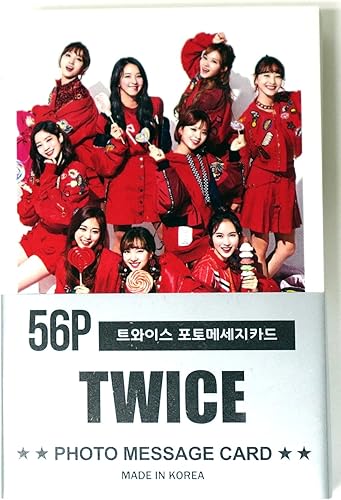 DobleMini postal photocard Conjunto 56pcs por jyp Entertainment