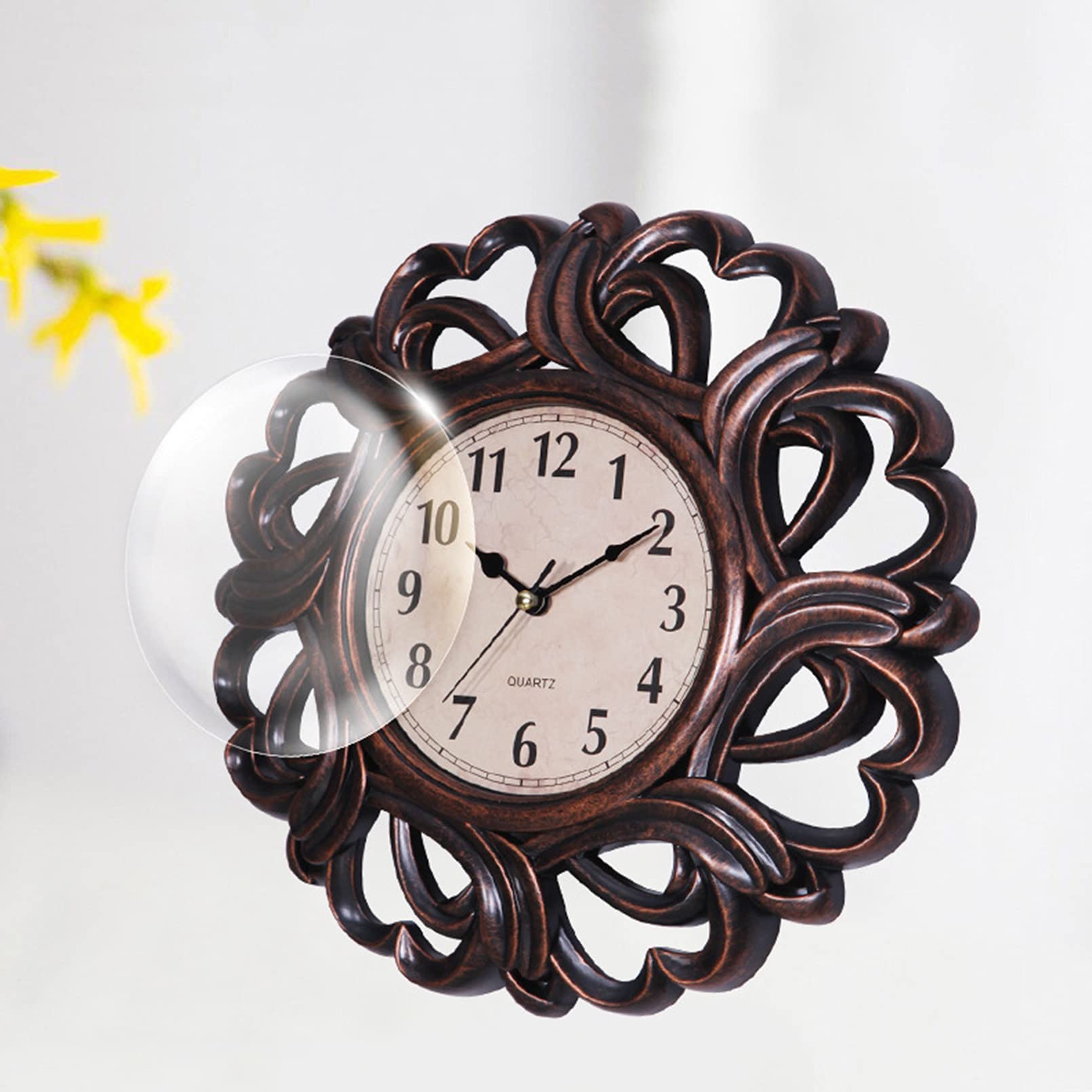 Orologio da parete moderno Orologio da parete al quarzo decorativo silenzioso senza ticchettio Orologio da parete moderno da 10 pollici Orologi da parete da cucina per soggiorno Home Office School