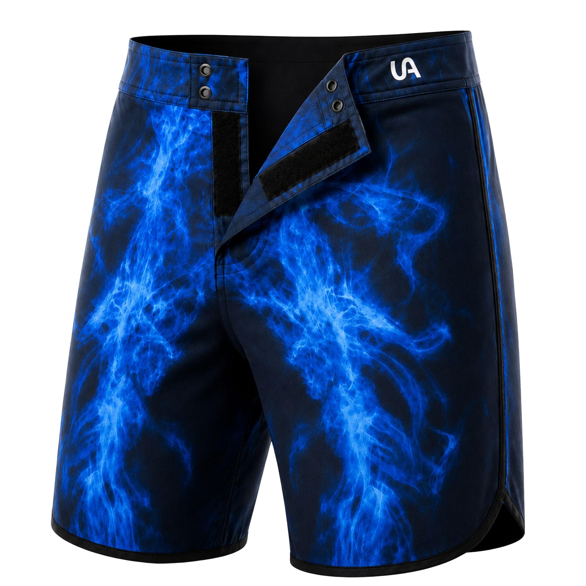 Men's Physique Competition Shorts Frost Burn|Premium 4-Way Stretch Bodybuilding Stage Shorts for Men|Lightweight Polyester Posing Board Shorts|Athletic Fit-picture-49