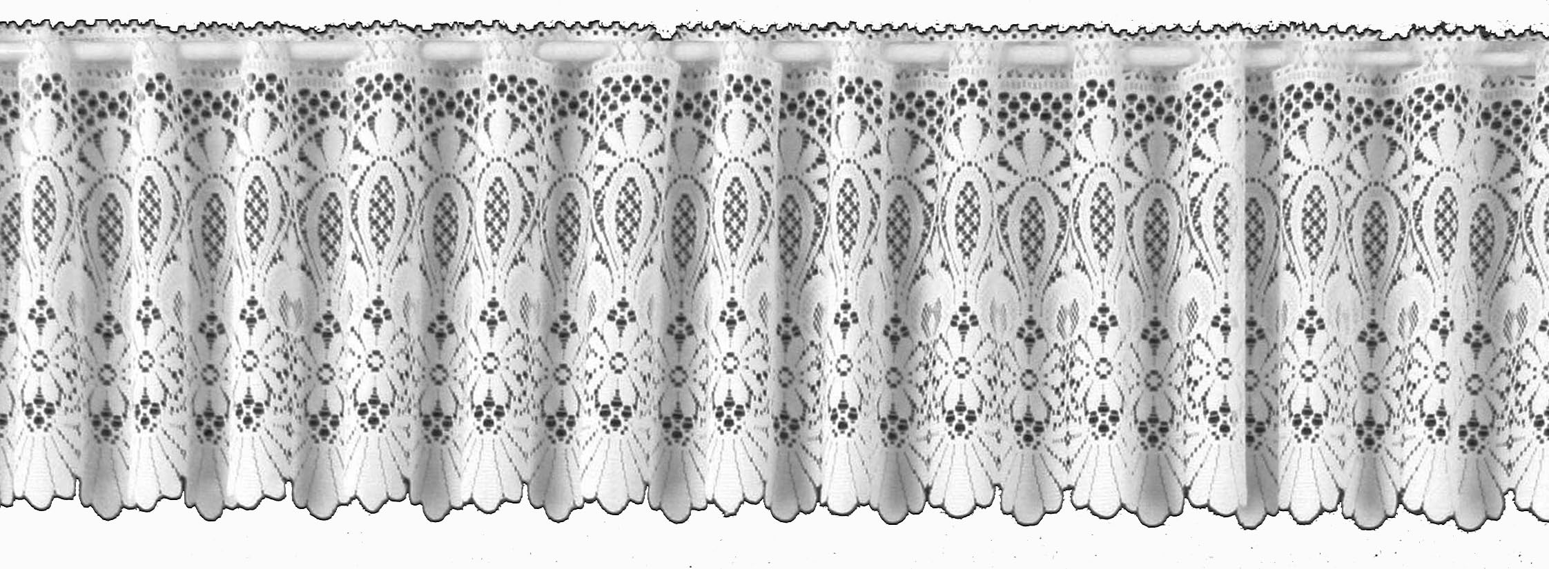 Silverthorn SOFT FURNISHINGS - Peru CAFÉ NET – Jacquard LACE – Sold BY THE METRE (30cm Drop / 12 inch Drop)