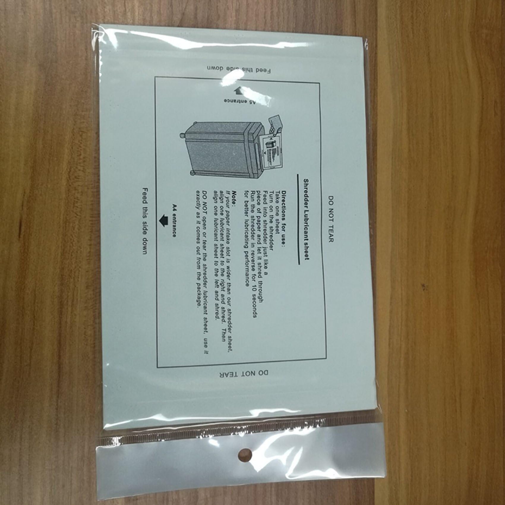 48 Stücke Papier Aktenvernichter Schmier Blätter Shredder Schmier öl Tragbares Papier Typ Schmier öl Für