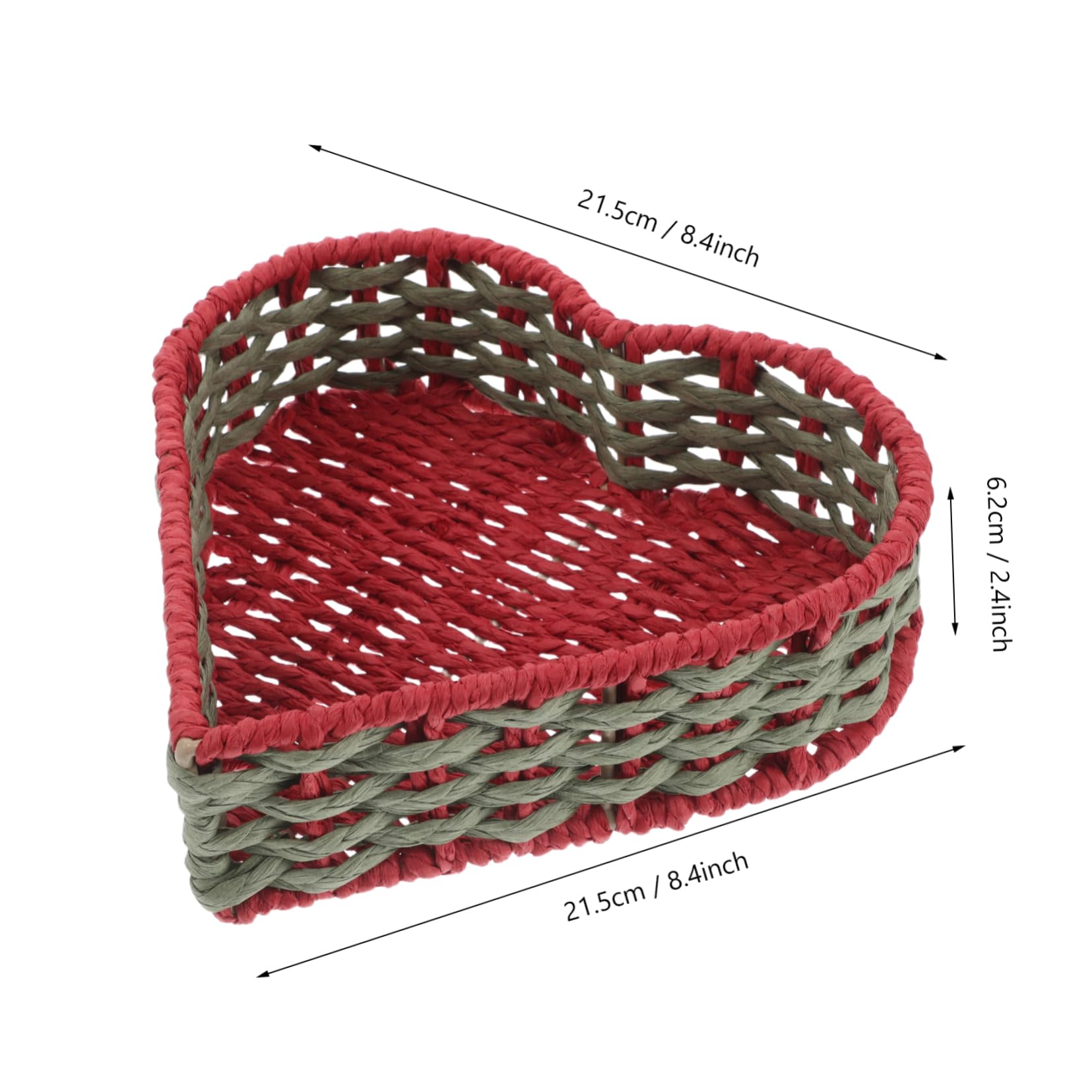 Ciieeo Bread Tray Food Serving Basket Woven Basket Perfect for Decorative Storage