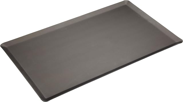MasterClass Commercial Baking Sheet, Non Stick Tray, 1.2 mm Carbon Steel, Gastronorm Size 1/1 (53 x 33 cm), Black