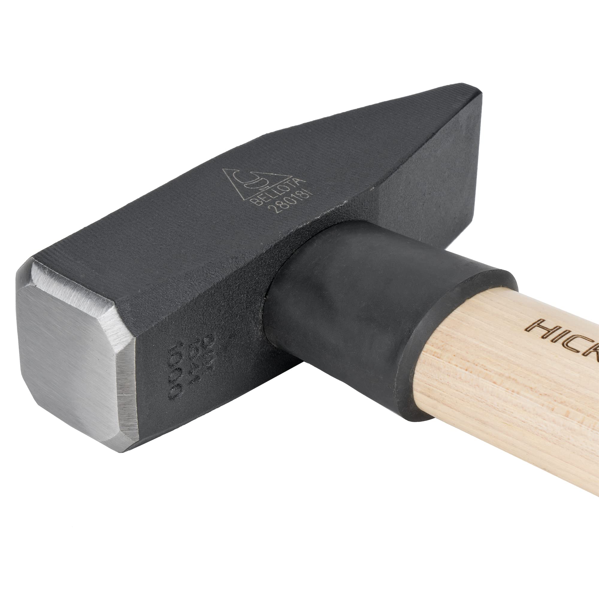 Bellota 28018I - Martillo Alemán con Cabeza de Acero Forjado, Mango de Madera de Hickory y Cuña Metálica en la Unión