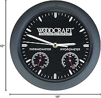 Vista 3 de Reloj Woodshop con termómetro e higrómetro