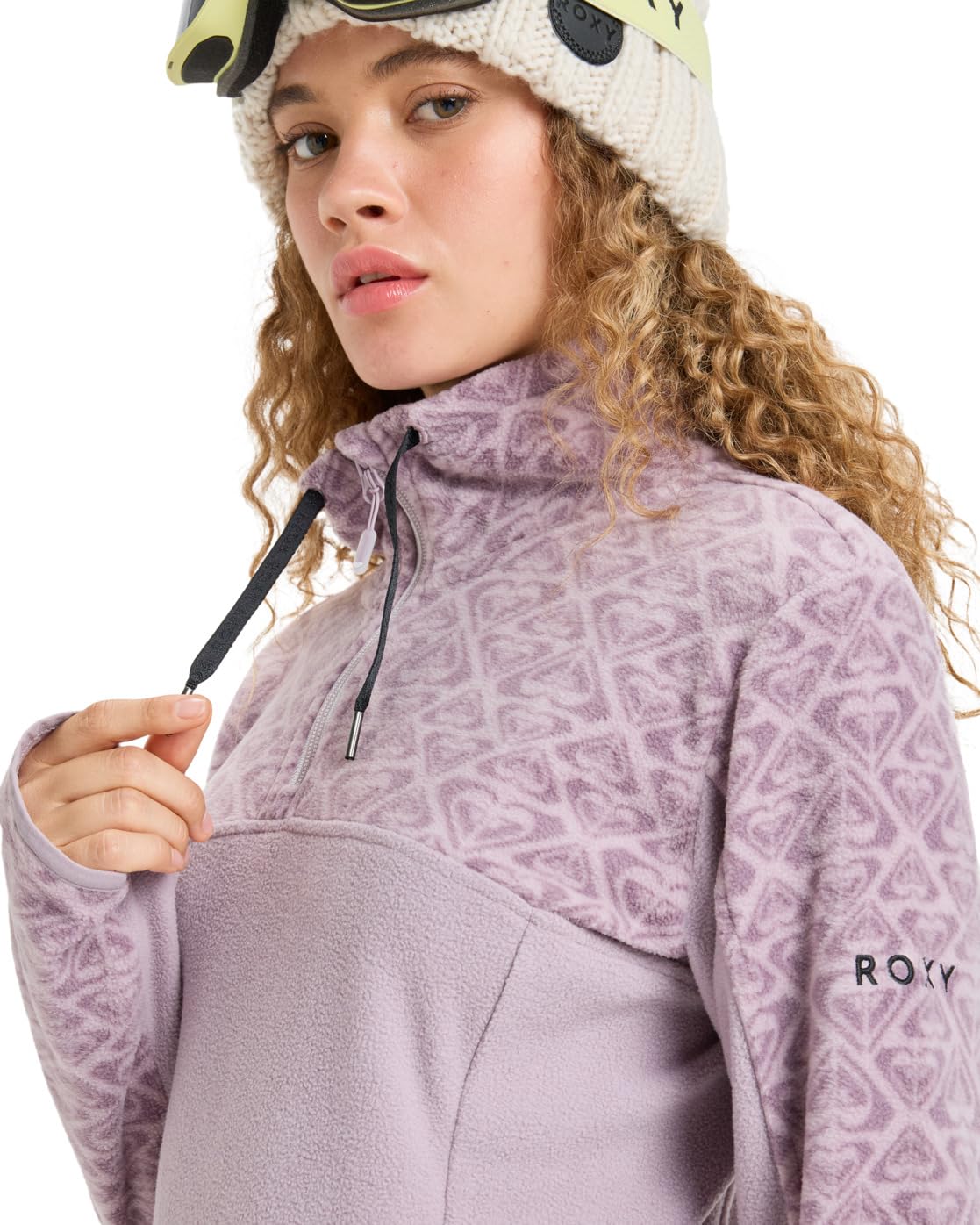Roxy Sayna - Polar técnico con Media Cremallera para Mujer