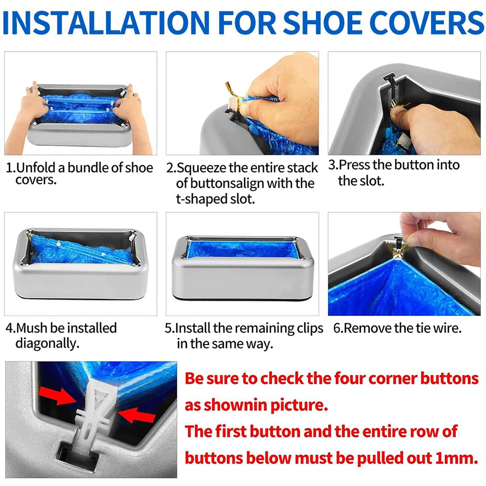 Máquina Automática Para Cubrir Zapatos, Dispensador Automático De Cubiertas Para Zapatos Desechables Con 500 Cubrezapatos De Plástico Desechables, Cubierta Para Zapatos Portátil Para El Hogar gold
