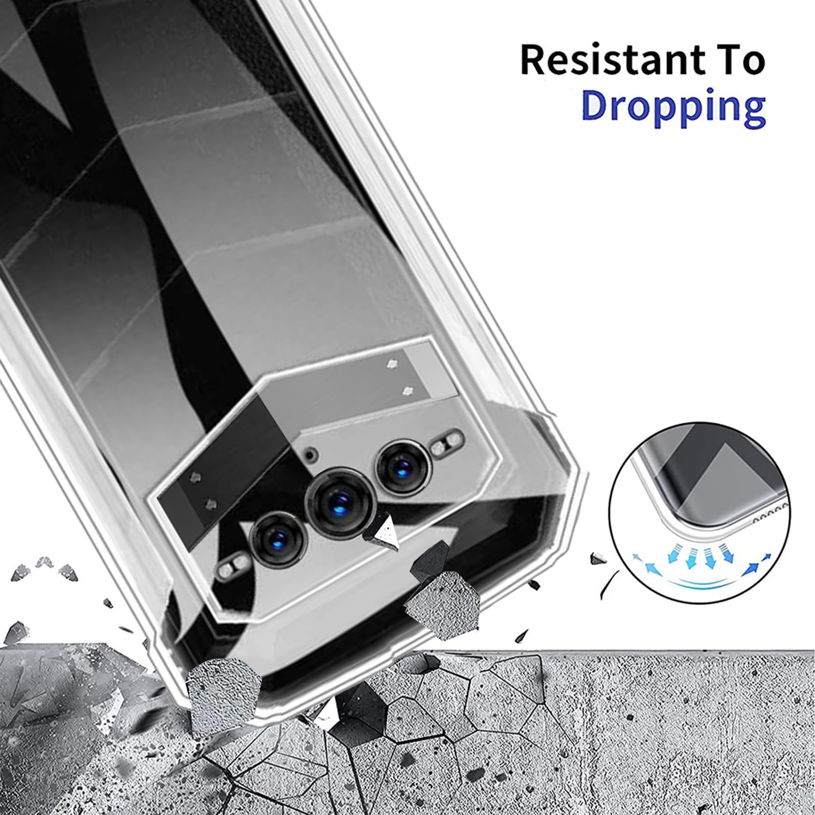 MEMELOKA Cover Trasparente Anti-Ingiallimento + 2 Pellicole Vetro Temperato Per DOOGEE Vmax Plus E Vmax PRO 2024 – Protezione Completa - 3