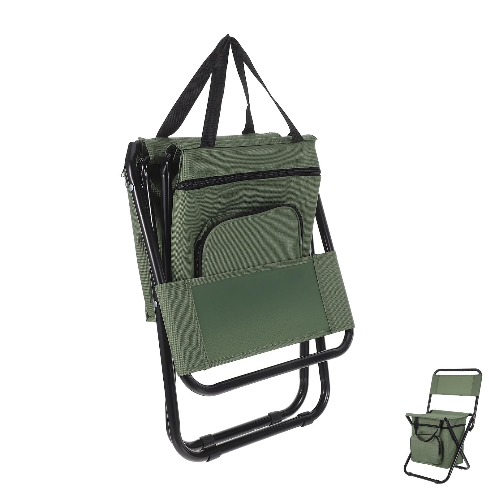 Chaise de camping pliable étanche Alasum siège portable militaire avec glacière