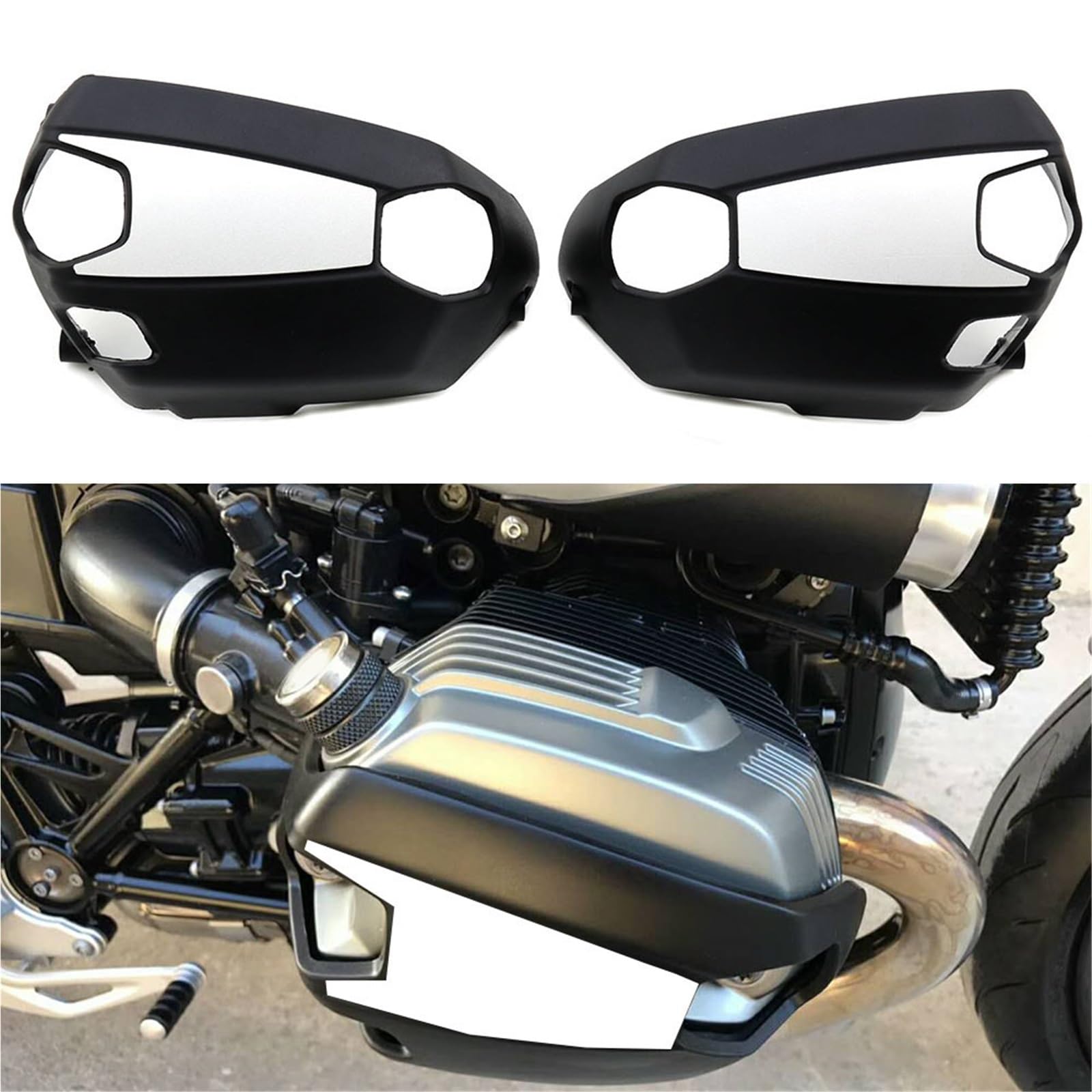 para BMW R Nine T NINET RNINE R9T Scrambler Pure 2014-20 R1200GS Protectores De Culata Protección del Motor Protector Válvula Caída