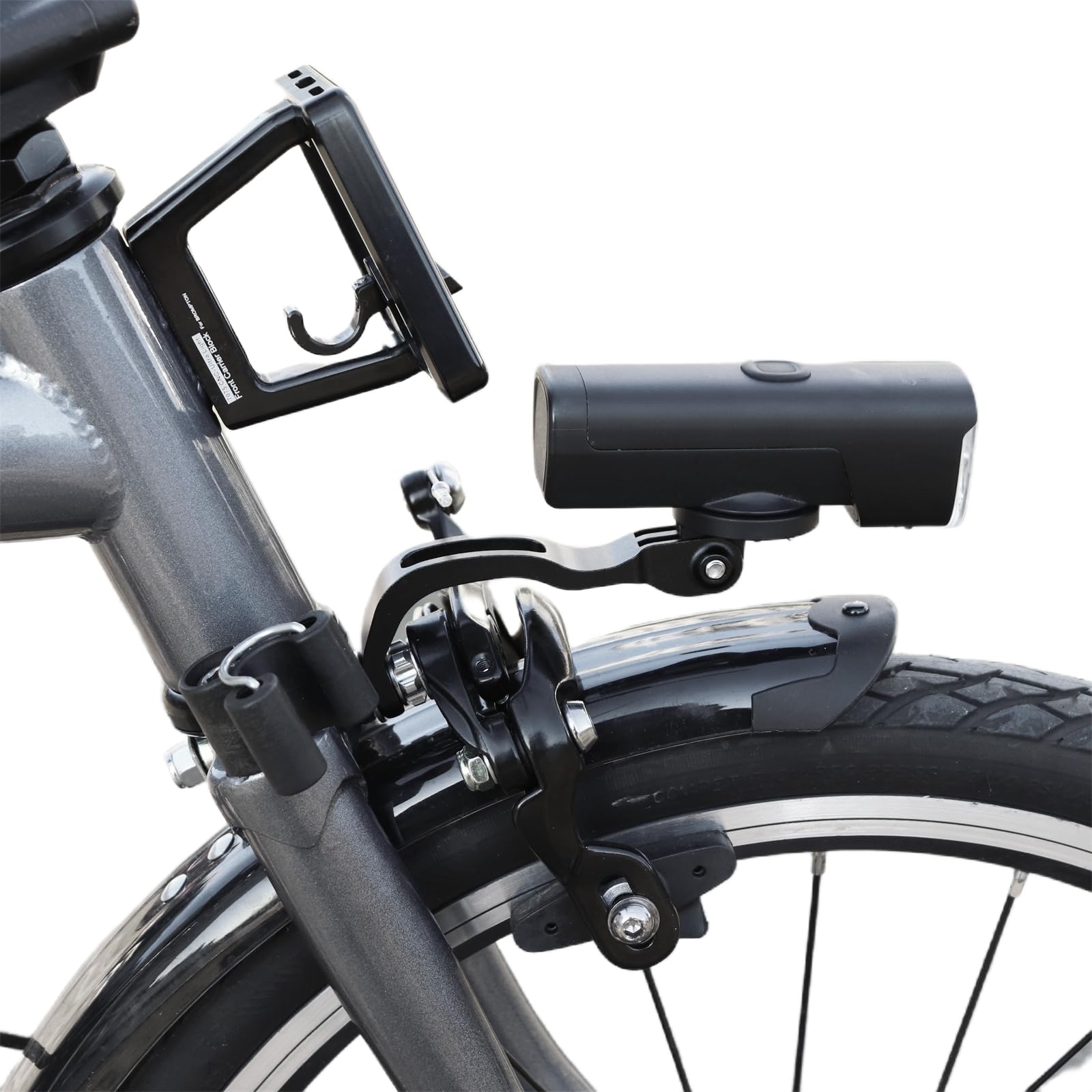 Supporto Per Bicicletta Compatibile Con Bromp Ton 3 Sixty Pieghevole Per Bici Da Corsa Parte Della Bicicletta in Lega Supporto Per Luci Della Bicicletta