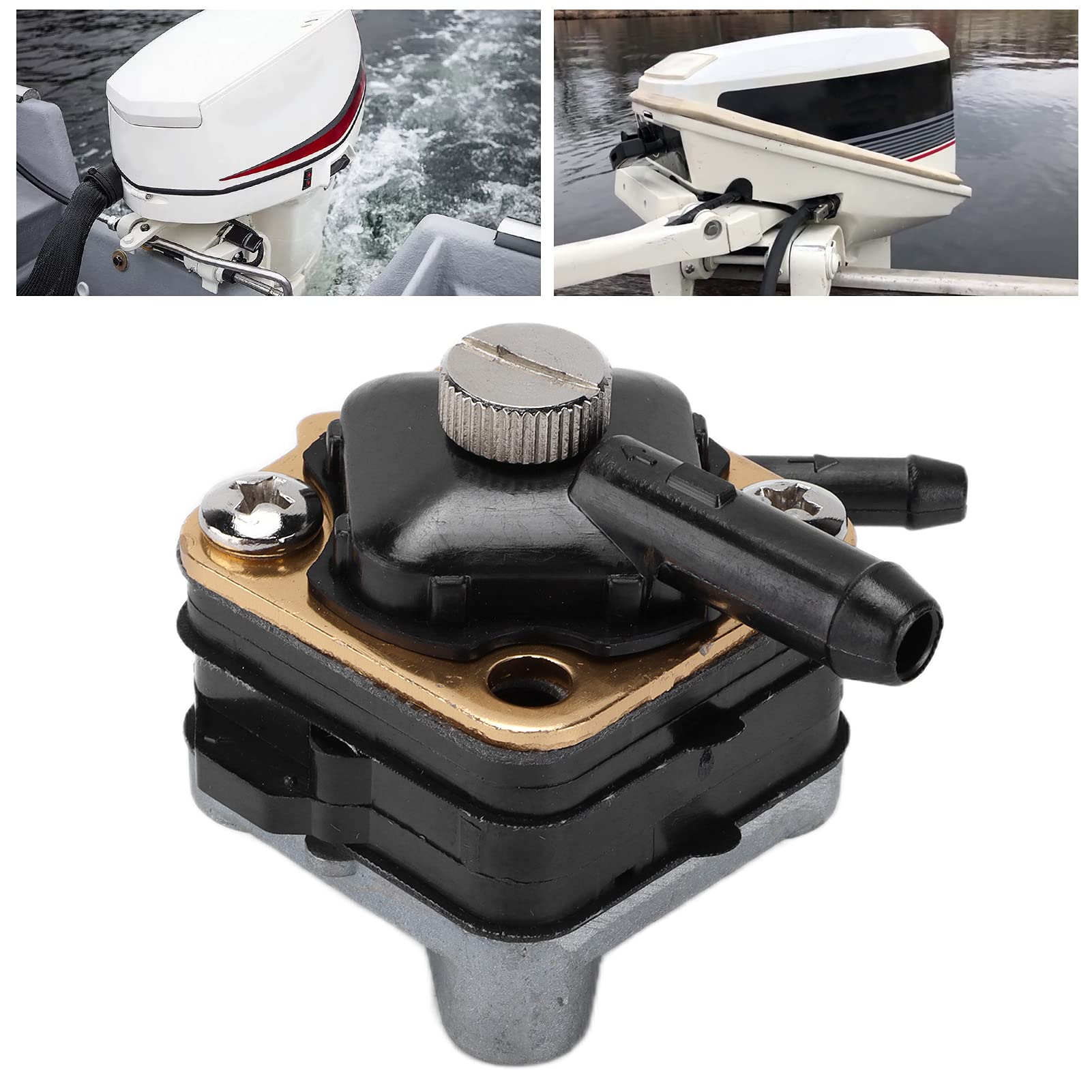 Pompa Carburante Fuoribordo con Guarnizione 397839 391638 395091 397274 Sostituzione per Evinrude 1981-1992