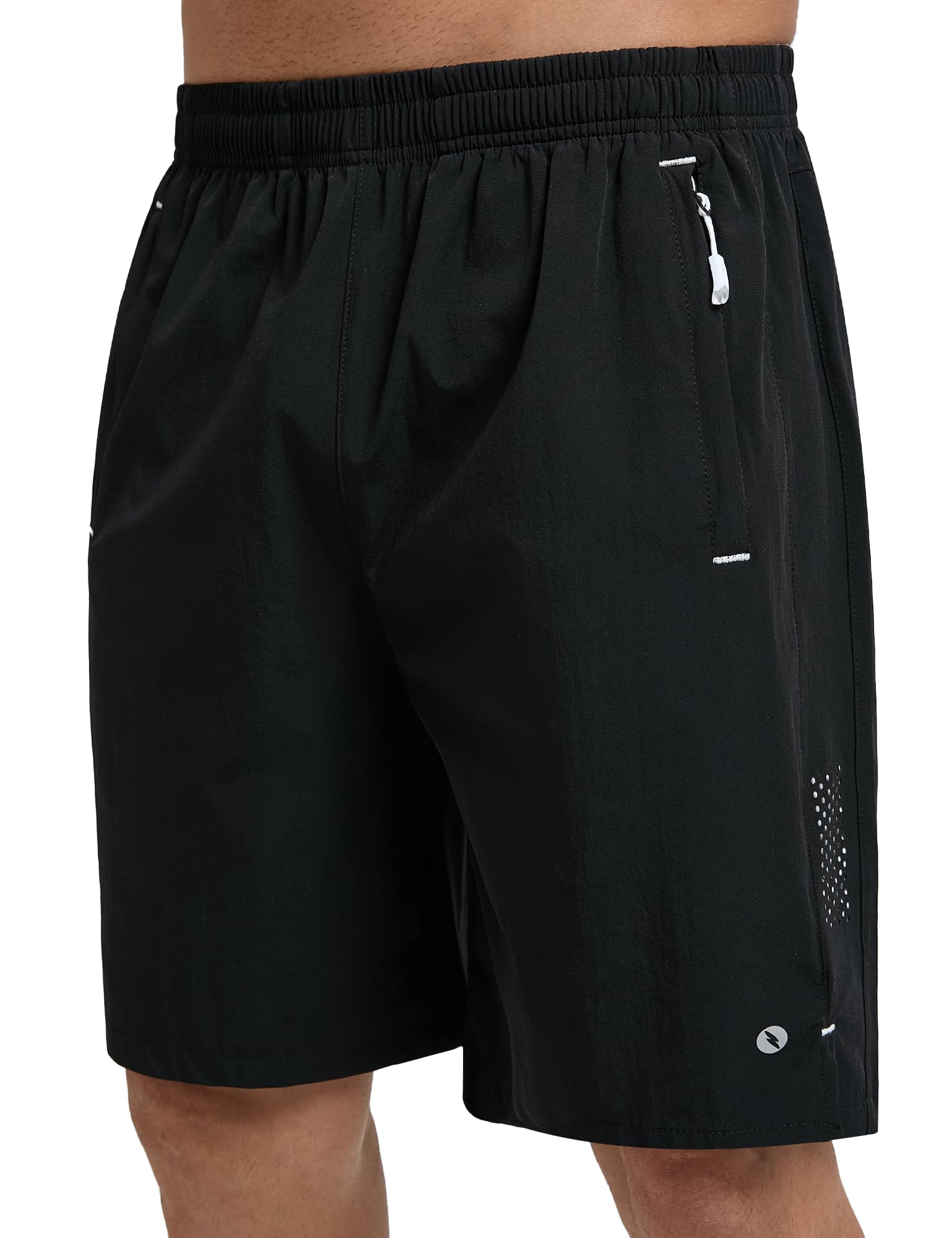 Mens Athletic Running Shorts Quick Dry 7 Lightweight Workout Shorts for Sports Gym Basketball and Hiking