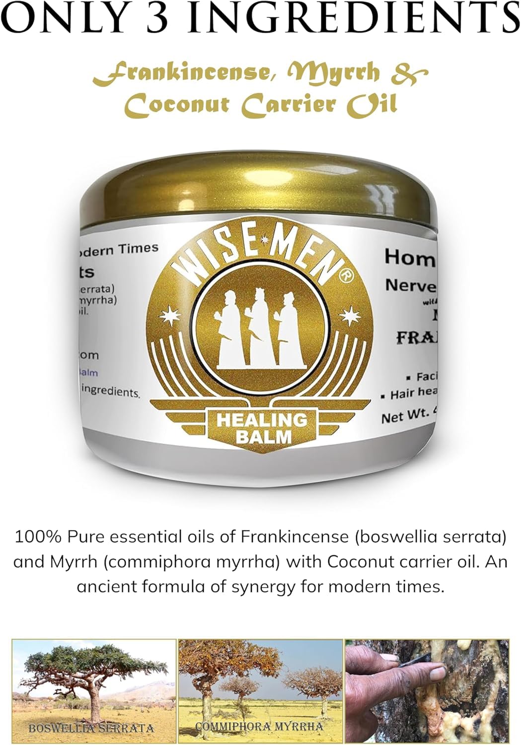 Amazon.com: Wise Men Healing Balm with Myrrh and Frankincense