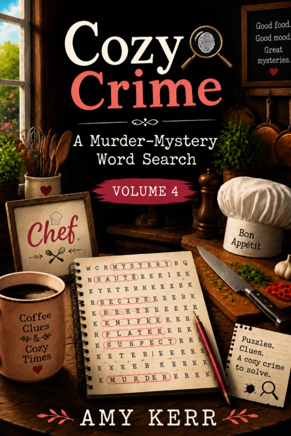 Cozy Crime: A Murder-Mystery Word Search Volume 4