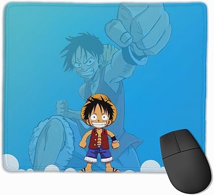 Amazon マウスパッド ワンピース ルフィ One Piece Mousepad ミニ 小さい おしゃれ 耐久性が良 滑り止めゴム底 表面 防水 コンピューターオフィス ゲーミング 25 X 30cm 文房具 オフィス用品 文房具 オフィス用品