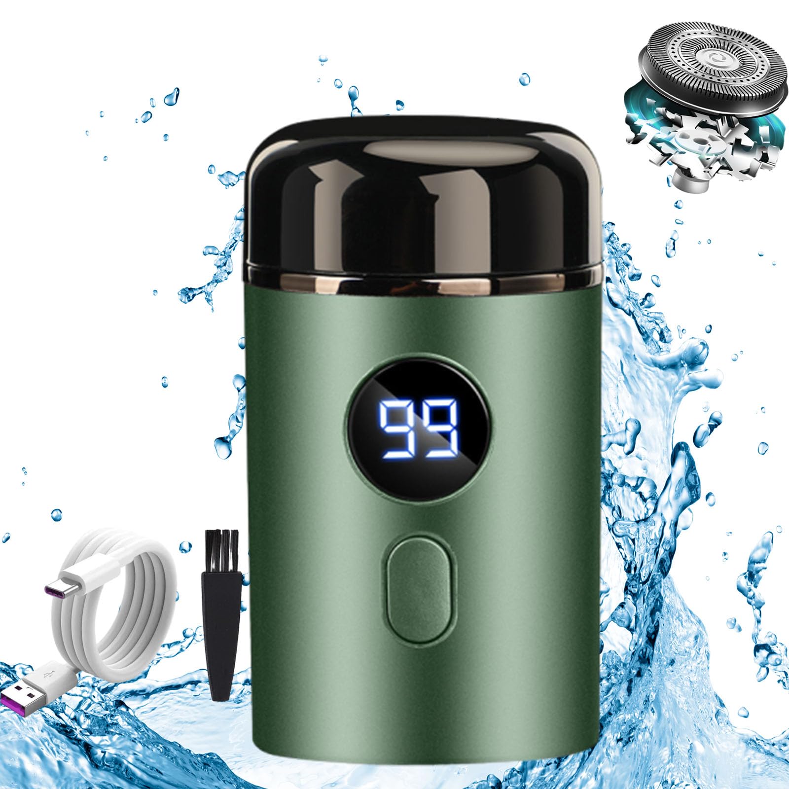 Amazon.com: Newest Unisex Mini Portable Electric Shaver, 2025 Upgrade ...