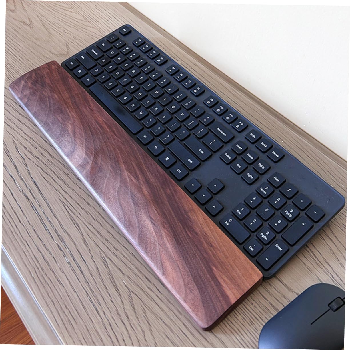 Holztastatur-handgelenkauflage Handgelenkstütze Für Tastatur Tastaturauflage Aus Massivholz Rutschfeste Handgelenkauflage Kompatibel Mit Mechanischen Tastaturen Leicht Und Tragbar