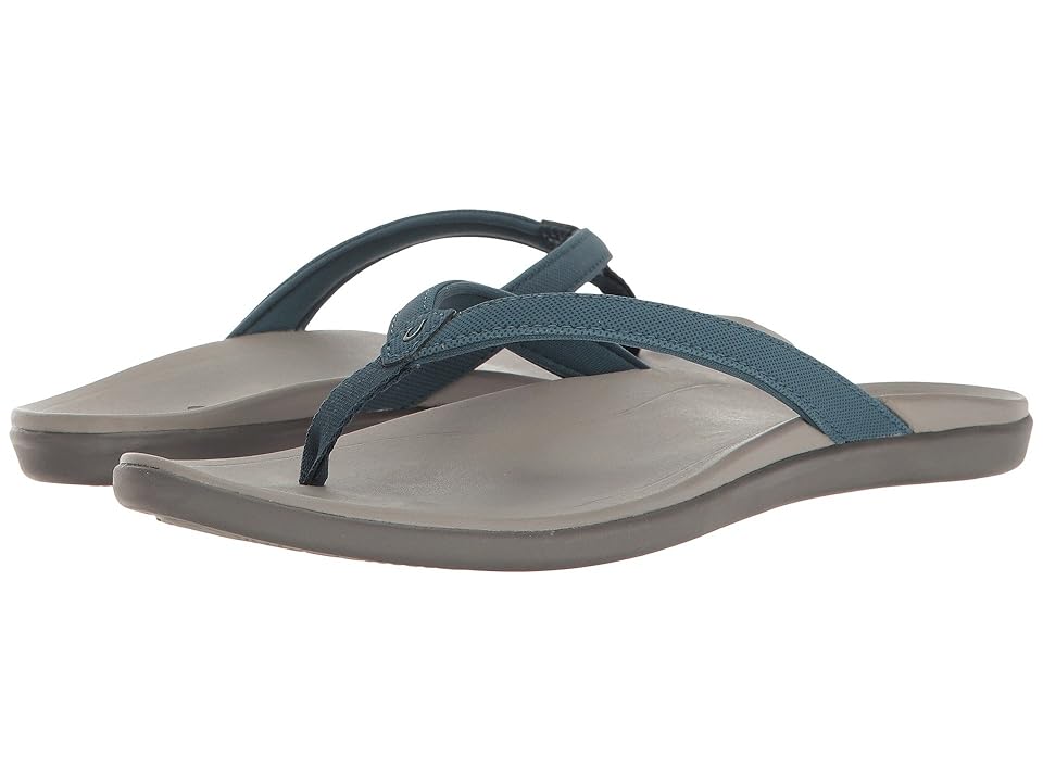 

OluKai Ho'opio (Stormy Blue/Cooler Grey) Women's Sandals