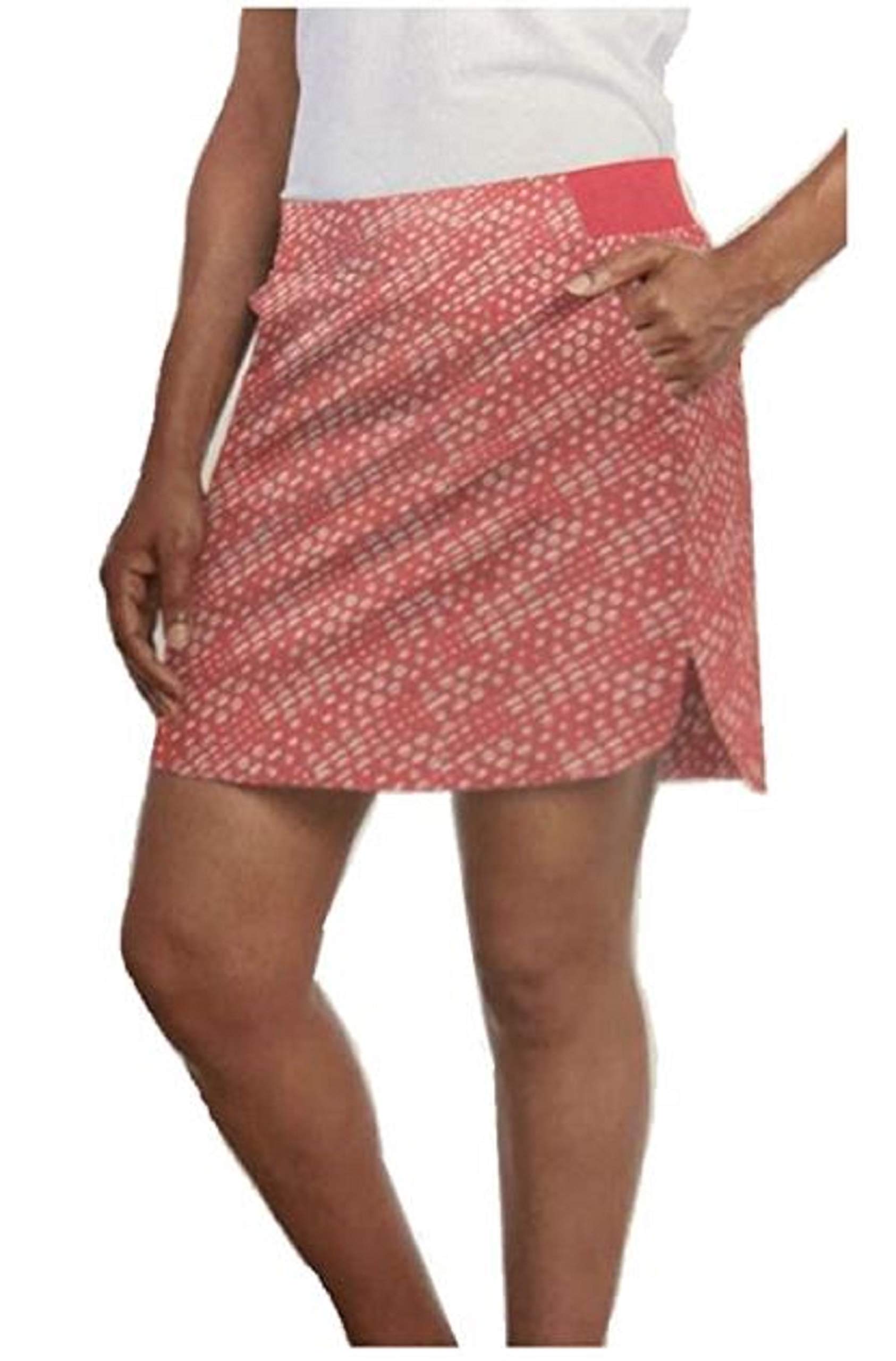 Cypress Club Women's Skort Built-in Shorts Tummy Smoothing