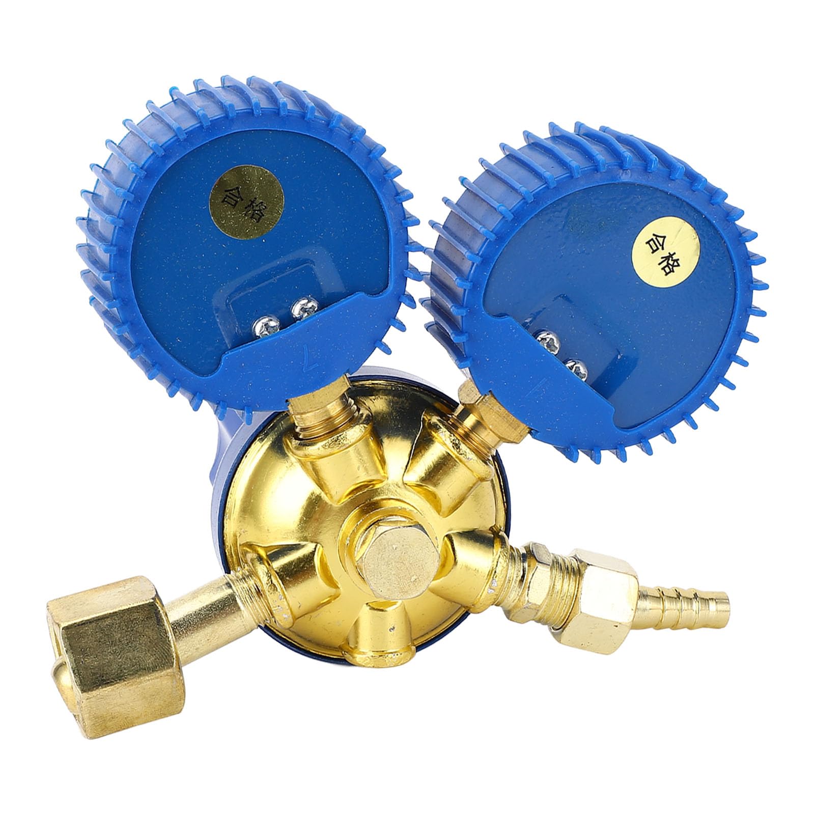 Riduttore Di Pressione Per Acetilene IPOTOOLS - Regolatore 0-40 Bar Con Beccuccio 6-8 Mm - Foto 2