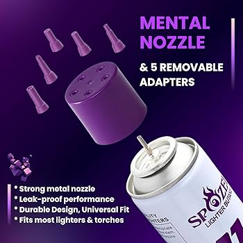 Amazon.com: SPOZER 11X Premium Butane Fuel, Universal 99.99