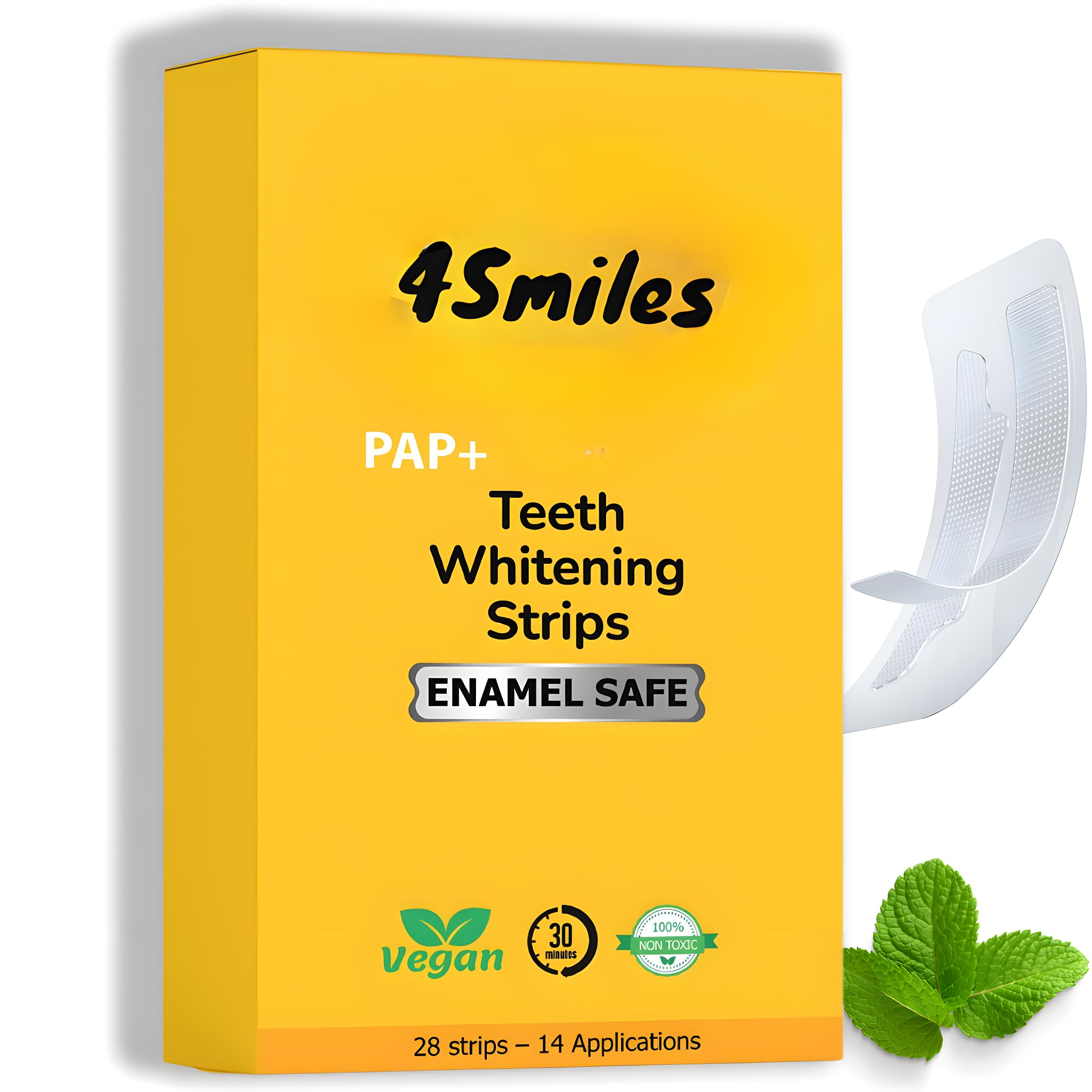 4smiles Teeth Whitening Strips | Teeth Stain Remover | With power of PAP+ | Peroxide & Sensitivity Free | Teeth Whitening Kit for Men & women | Vegan | 28 Strips (14 Applications) (B0CXT6R5K6) Amazon Price History, Amazon Price Tracker