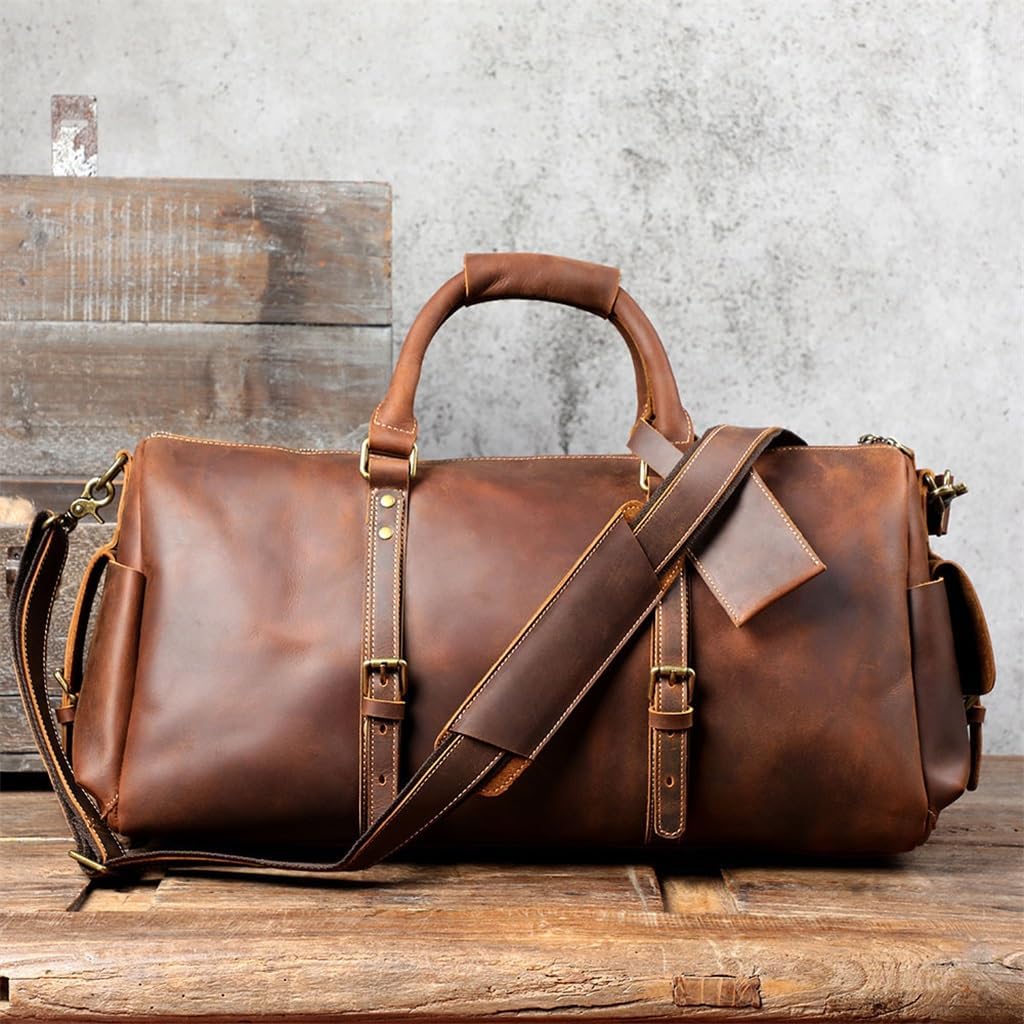Travel Bag Male Large Capacity Handbag Europe And The United States Retro Travel Bag