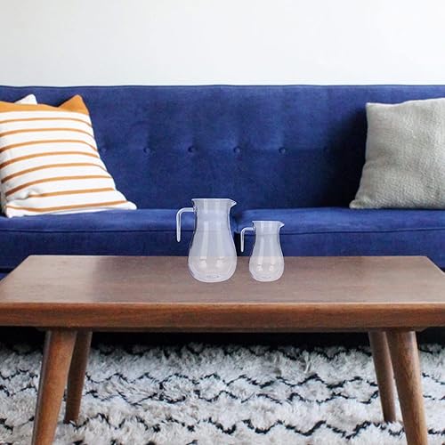 Miniatura 4 de YARDWE Jarra de agua transparente a prueba de roturas, jarra de té helado, 2 unidades