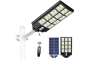 1000W Solar Street Lights Outdoor with Remote Control