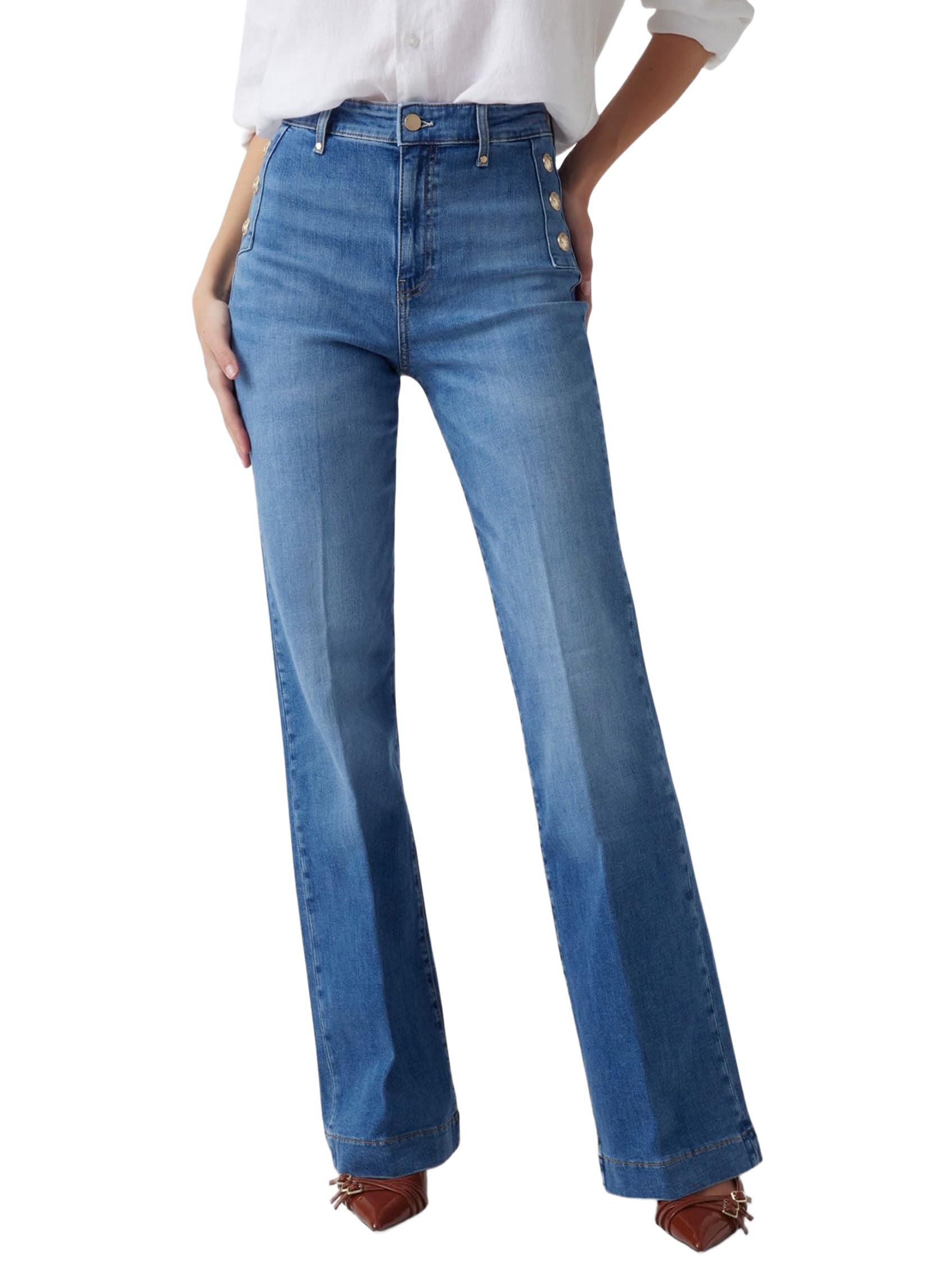 Guess New Faye Pant-w5ga0pd5q01 - New Faye Pant Mujer