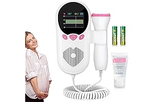 Baby Doppler Heartbeat Pregnancy Accessories Pocket Portable Fetal Heart Rate Monitor Easy to Use-Br1
