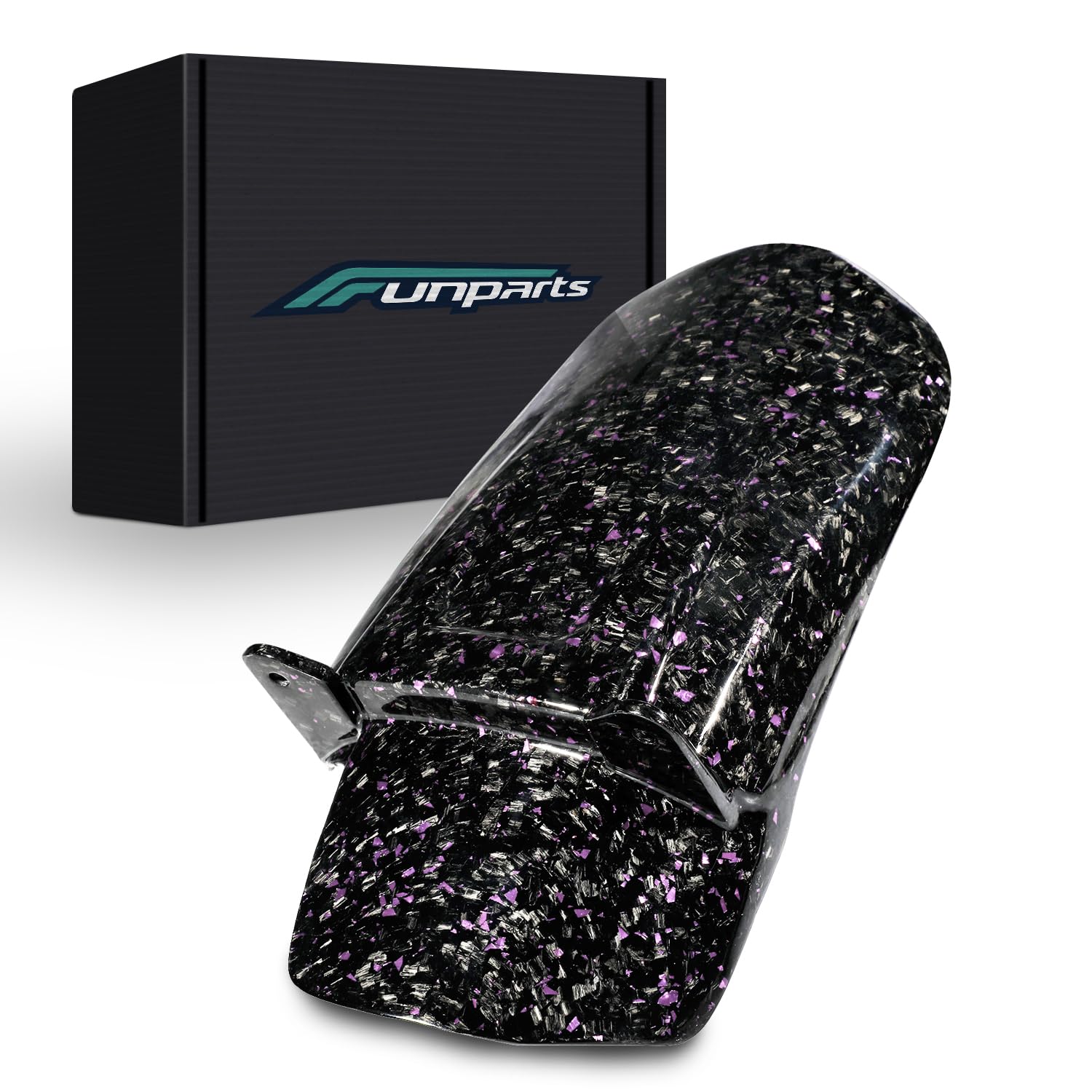 Carbon Fiber Rear Cushion Fender for Sur Ron Surron Light Bee X/S Purple