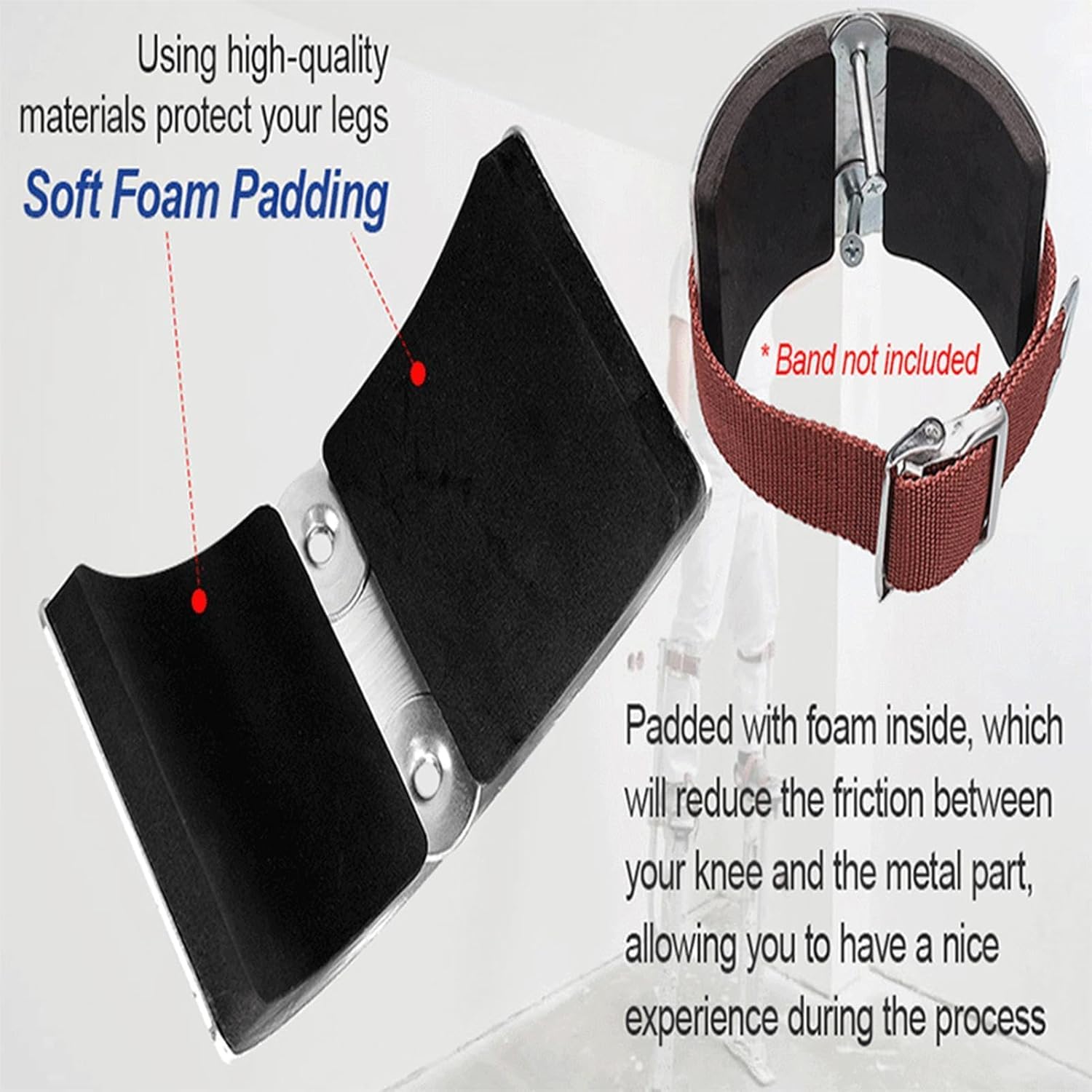 Drywall Stilt Replacement Parts | Drywall Stilt Parts for Fixed Legs - Stilts Accessories Leg Straps Kit, Replacement for Plastering, Painting and Wiring